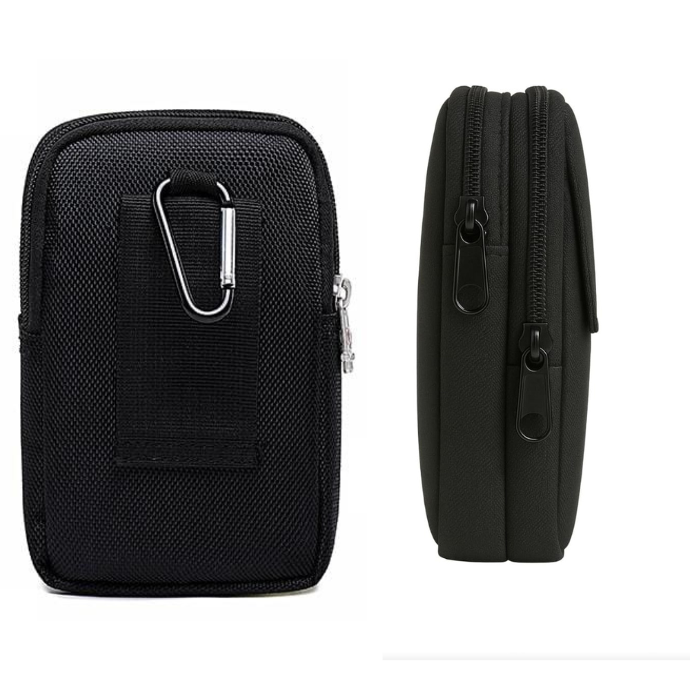 20,000mAh power bank with 4 built-in cables and free protective pouch by Tech Drip