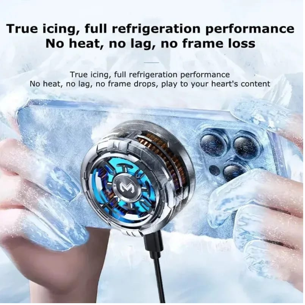 Tech Drip magnetic phone cooler compatible with iPhone and Android