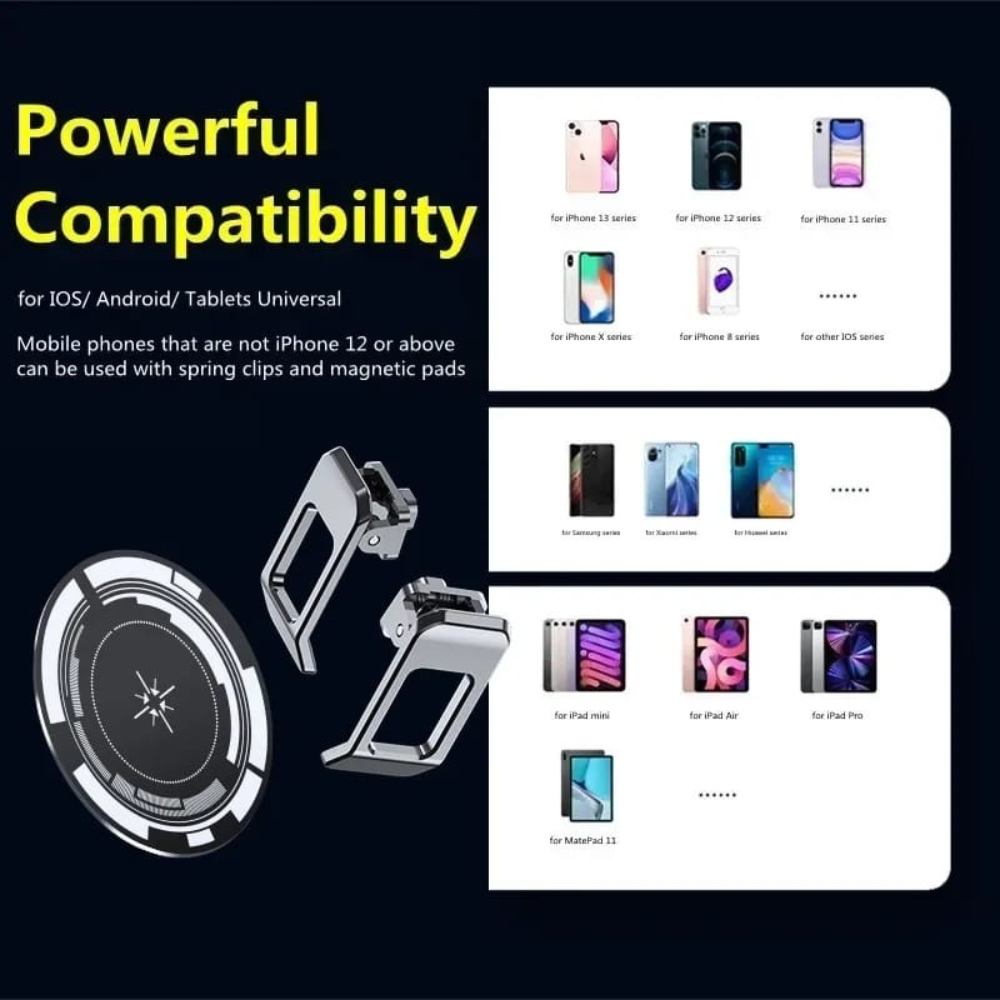 Tech Drip magnetic phone cooler compatible with iPhone and Android